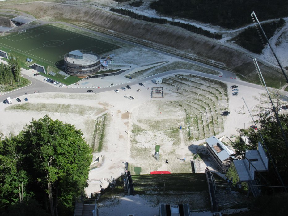 Fotografija: Nordijski center Planica. FOTO: Blaž Račič