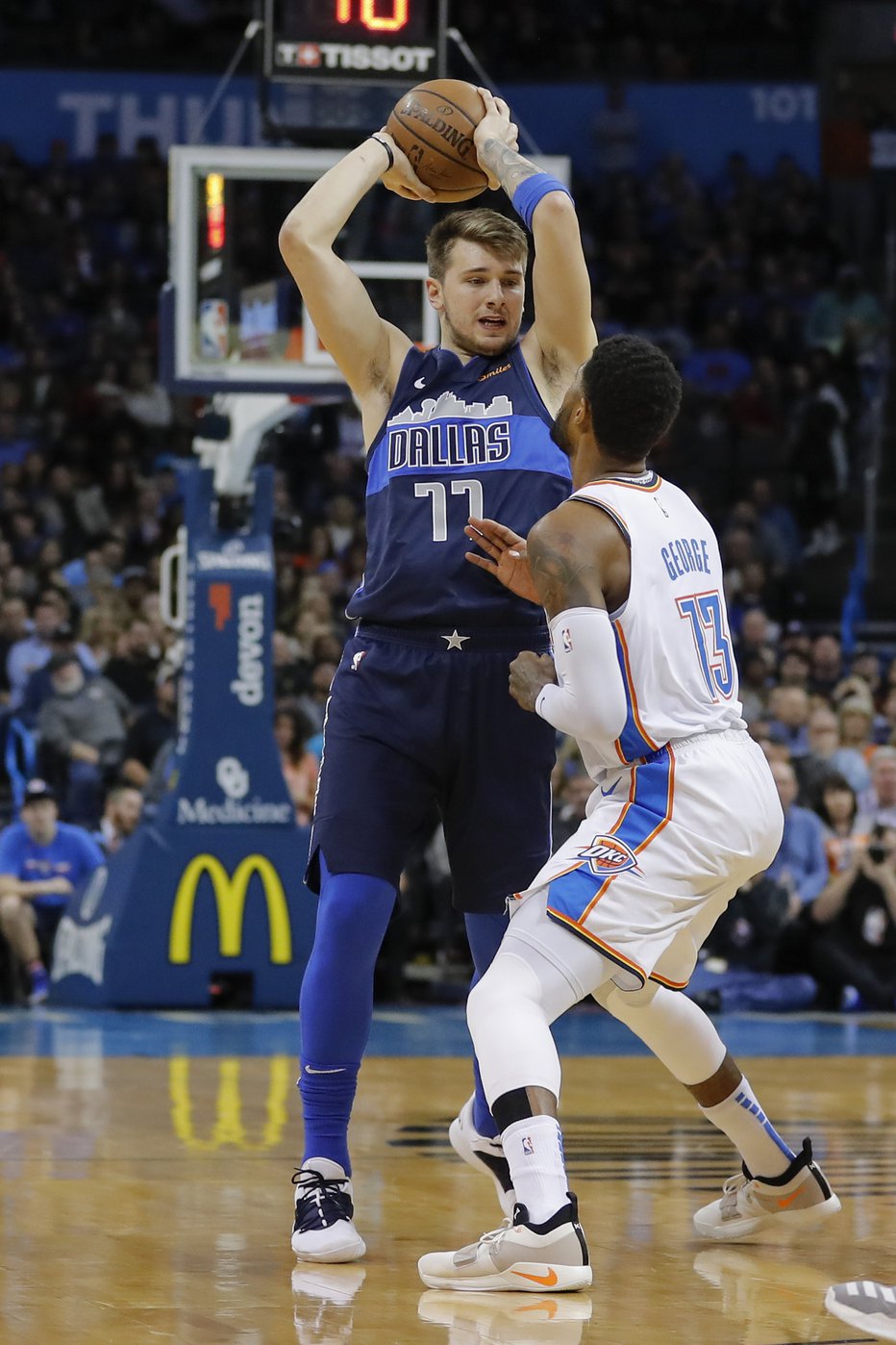 Fotografija: Luka Dončić lahko od novinca pride do potrjenega zvezdniškega statusa v ligi NBA. FOTO: Reuters