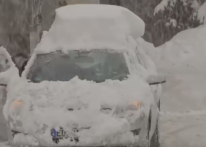 V Avstriji in Nemčiji so v pričakovanju nove pošiljke snega. FOTO: Youtube