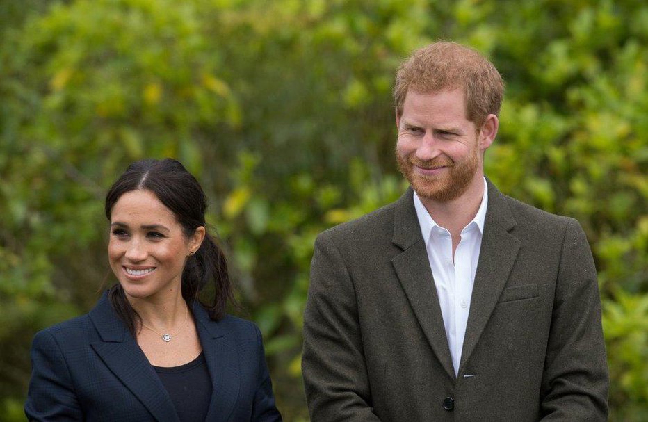 Fotografija: Princ Harry in Meghan Markle. FOTO: Reuters