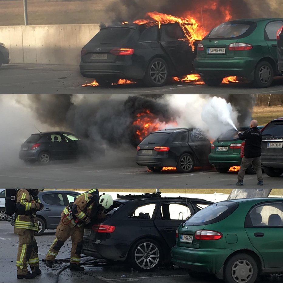 Fotografija: Posredovanje gasilcev Foto: osebni arhiv