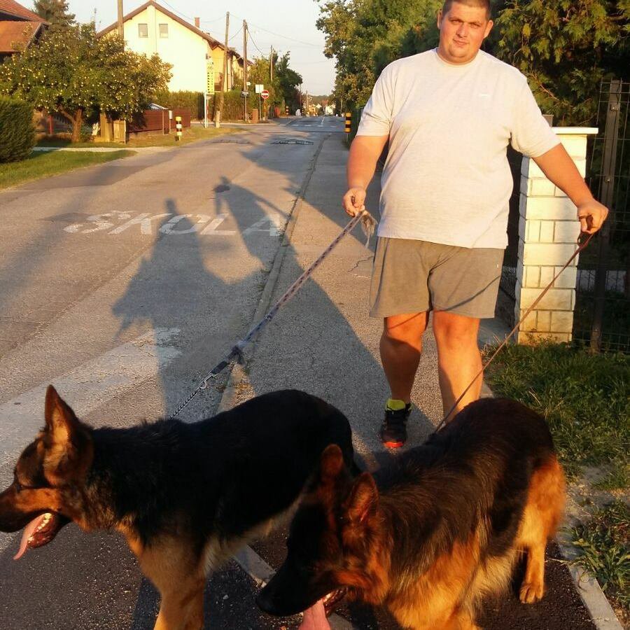 Fotografija: Pred vstopom v šov je imel 165 kilogramov. FOTO: Facebook