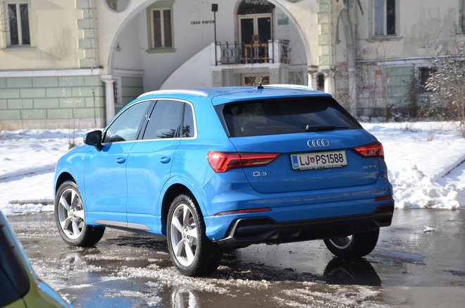 Audi Q3 je zdaj nekoliko prostornejši.