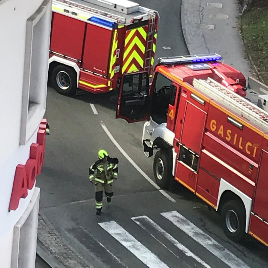 Fotografija: Na kraju požara. FOTO: Blaž, bralec poročevalec