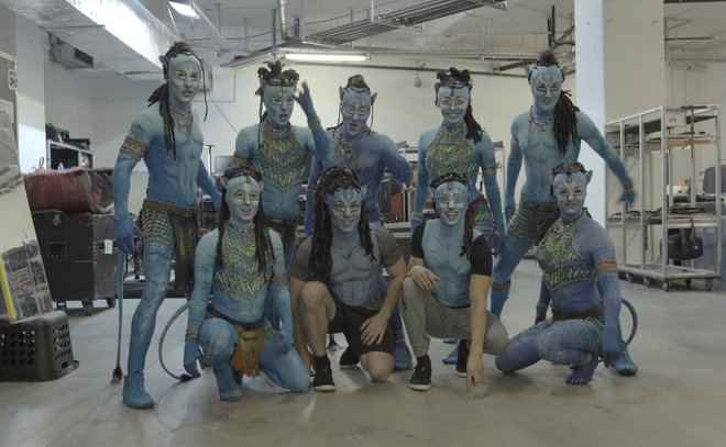 S člani slovitega Cirque du Soleil Foto: osebni arhiv