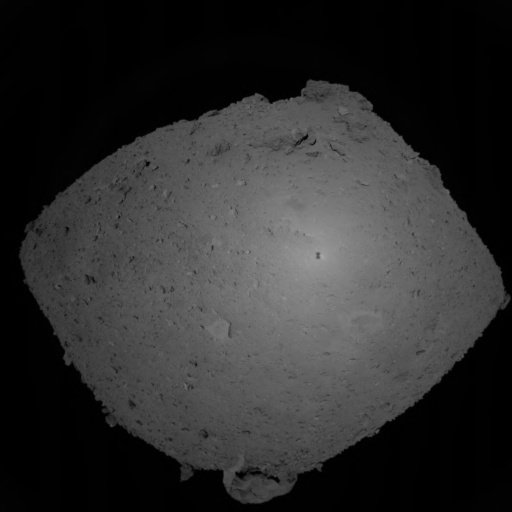 Asteroid so prvič videli junija lani. FOTO: Jaxa