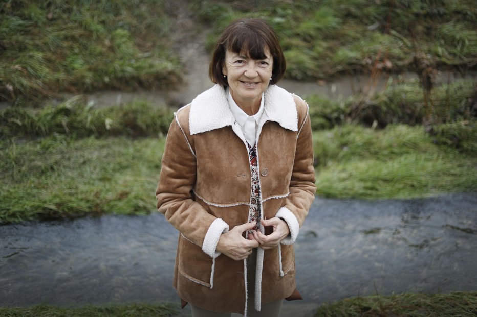 Fotografija: Lučka Kajfež Bogataj, slovenska klimatologinja. Ljubljana, 3. december 2018 FOTO: Leon Vidic/delo