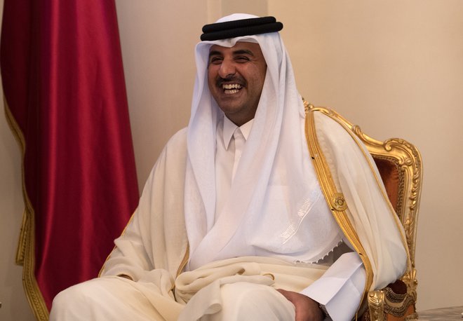 Katarski emir šejk Tamim bin Hamad Al Thani je eden najbogatejših ljudi na svetu.