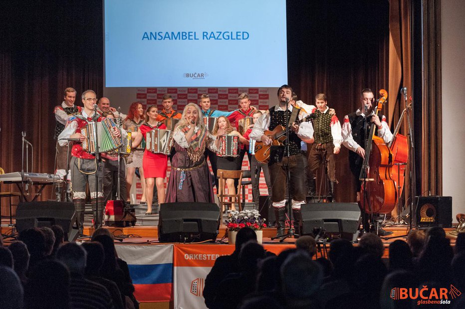 Fotografija: Ansambel Razgled s harmonikarji Glasbene šole Bučar FOTOGRAFIJE: Arhiv GŠ BuČar