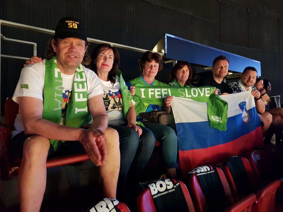 Fotografija: Nekateri slovenski navijači so si ogledali že floridski derbi med Miamijem in Orlandom. Foto: Matej Brenčič