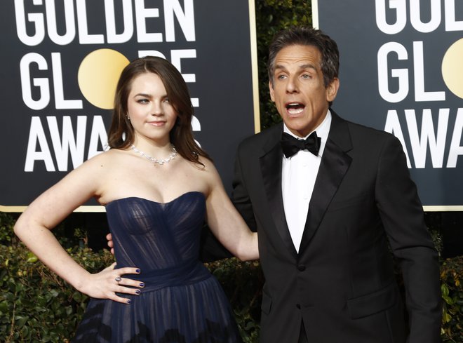 Ella Stiller in Ben Stiller FOTO: Guliver/cover images