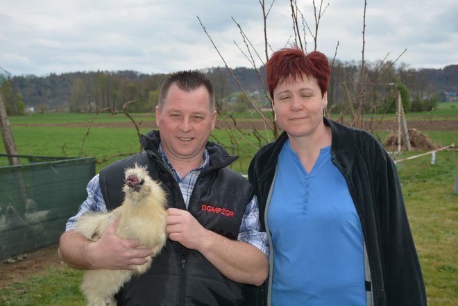 Viktor Sterniša je s partnerico Polono Potočnik pripravil prvo razstavo. FOTO: OSTE BAKAL