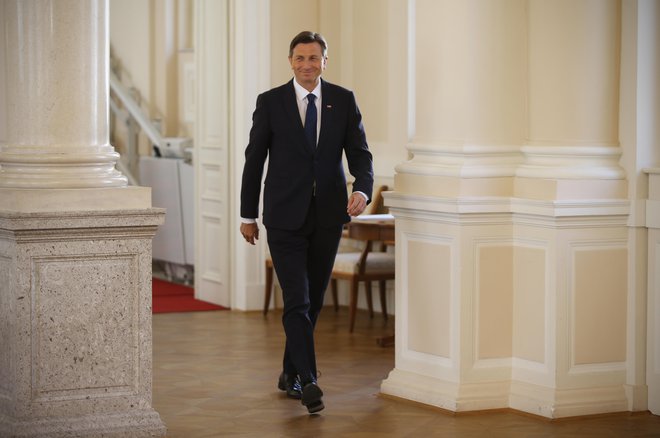 Borut Pahor se že veseli visokega obiska. FOTO: JOŽE SUHADOLNIK