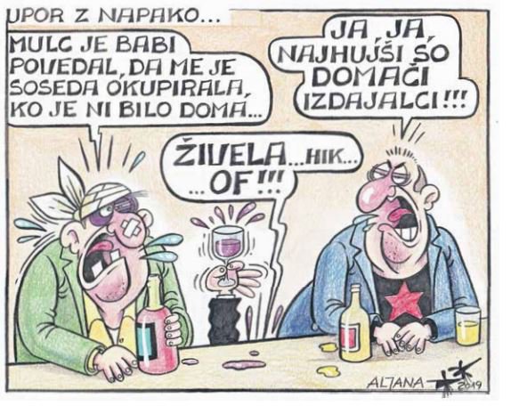 Fotografija: Nedeljska karikatura FOTO: Aljana Primožič Fridauer