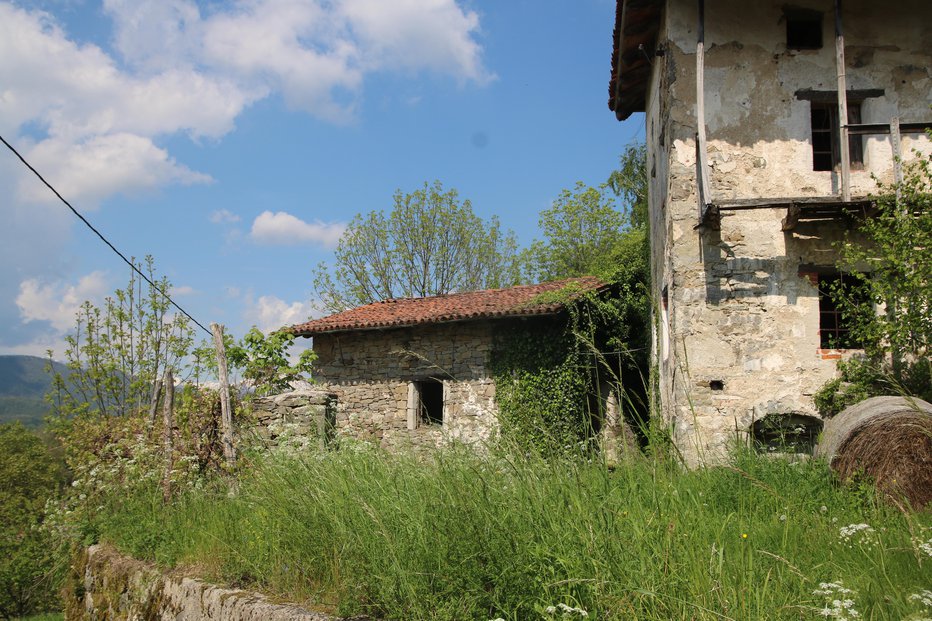 Fotografija: Zapuščena domačija v Melinkih FOTOgrafije: Iztok Ilich