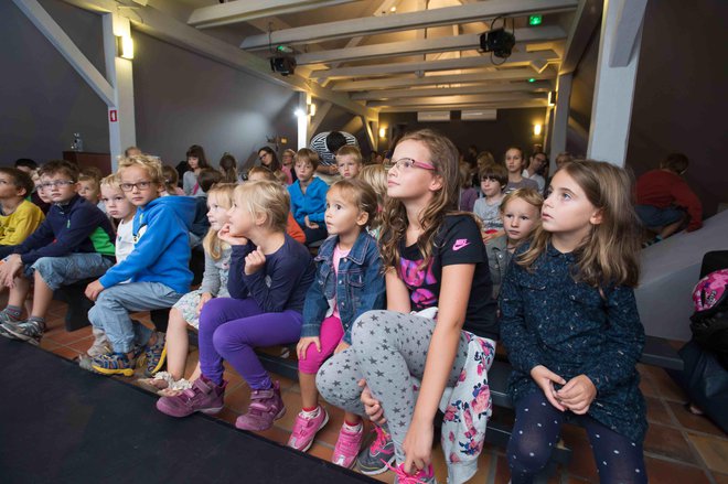 Nedelce, otroški program Vodnikove domačije, je vedno dobro obiskan. FOTO: Domen Pal