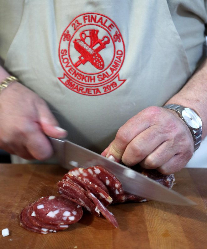 Kraljice dogodka so bile seveda salame. Foto: Dejan Javornik