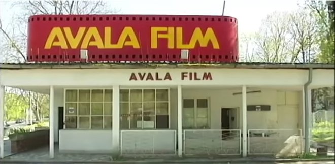 Vhod v Avala film v beograjskem Košutnjaku<br />
FOTO: YOUTUBE