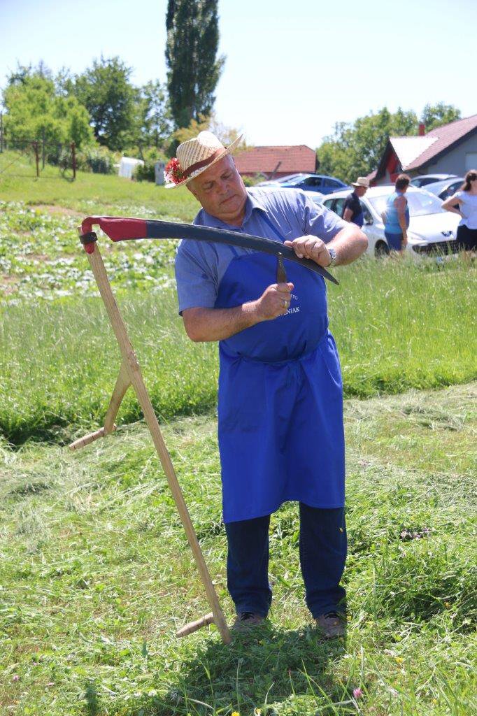 Fotografija: Koso je treba najprej dobro nabrusiti.