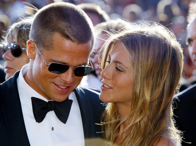 Jennifer Aniston in Brad Pitt imata svoje napake. FOTO: Reuters