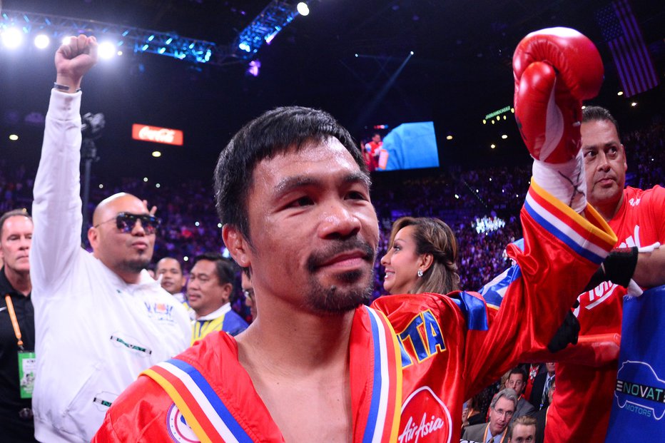 Fotografija: Manny Pacquiao (na fotografiji) je proti Keithu Thurmanu dokazal, da še ni za staro šaro. FOTO: Reuters