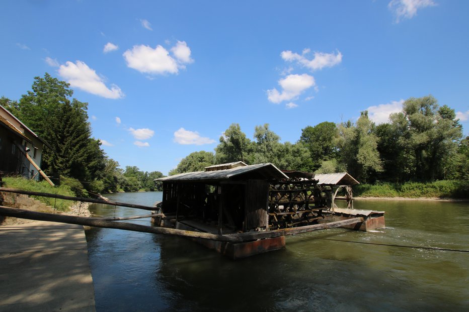 Fotografija: Babičev mlin na Muri FOTO: Jože Pojbič