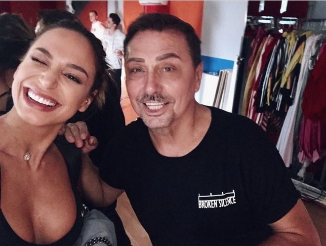 Edita Aradinović in Dragan Kojić Keba. FOTO: Instagram