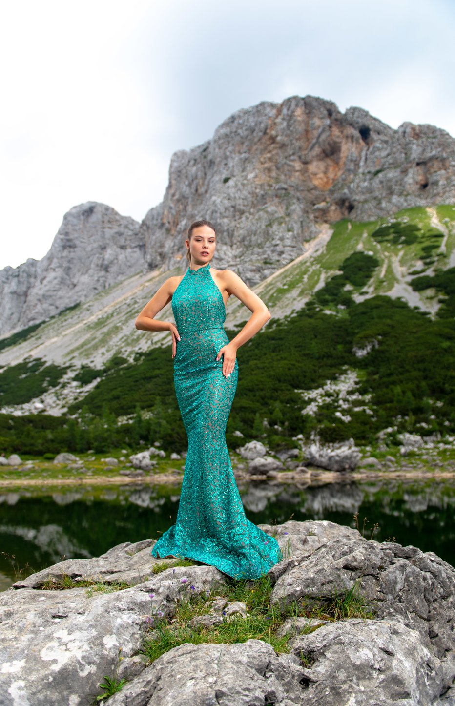 Fotografija: Poziranje v dolini dveh jezer FOTO: Grega Eržen