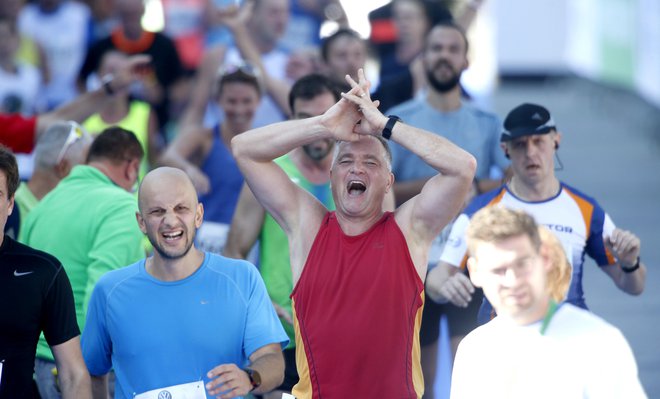 Ljubljanski maraton. FOTO: Roman Šipić