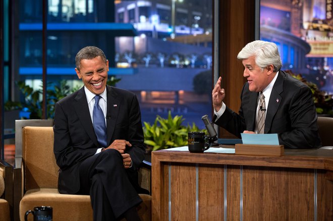 Jay Leno je vodil rekordnih 4610 oddaj The Tonight Show.