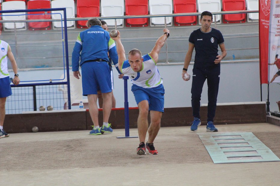 Fotografija: Aleš Borčnik je ponosen na dosežek v Turčiji. FOTO: BALINARSKA ZVEZA SLOVENIJE