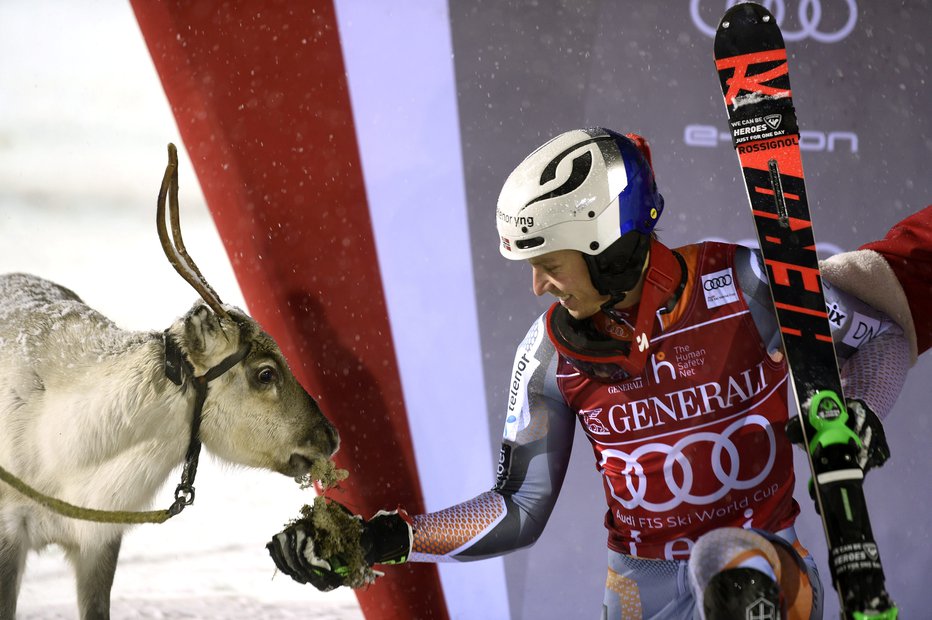 Fotografija: Zmagovalec letošnjega slaloma v Leviju. FOTO: Lehtikuva, Reuters