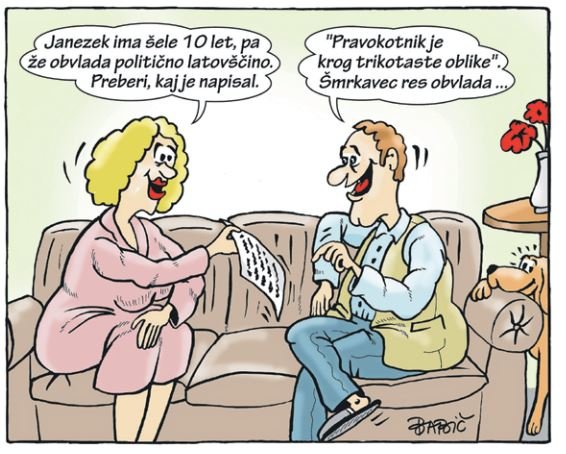 Fotografija: Nedeljska karikatura FOTO: Branko Babič