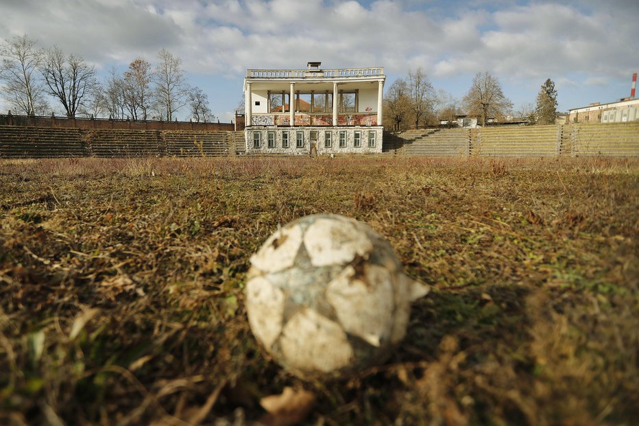 Fotografija: Plečnikov stadion v Ljubljani. FOTO: Leon Vidic, Delo