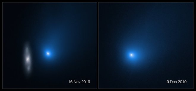 Komet Borisov 2I. FOTO: Nasa, Esa in D. Jewitt (UCLA)