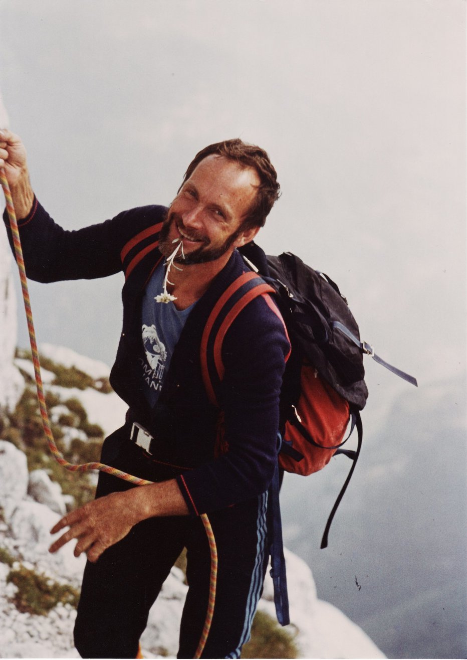 Fotografija: Pred četrt stoletja je v gorah ostal legendarni Šrauf. FOTO: družinski arhiv