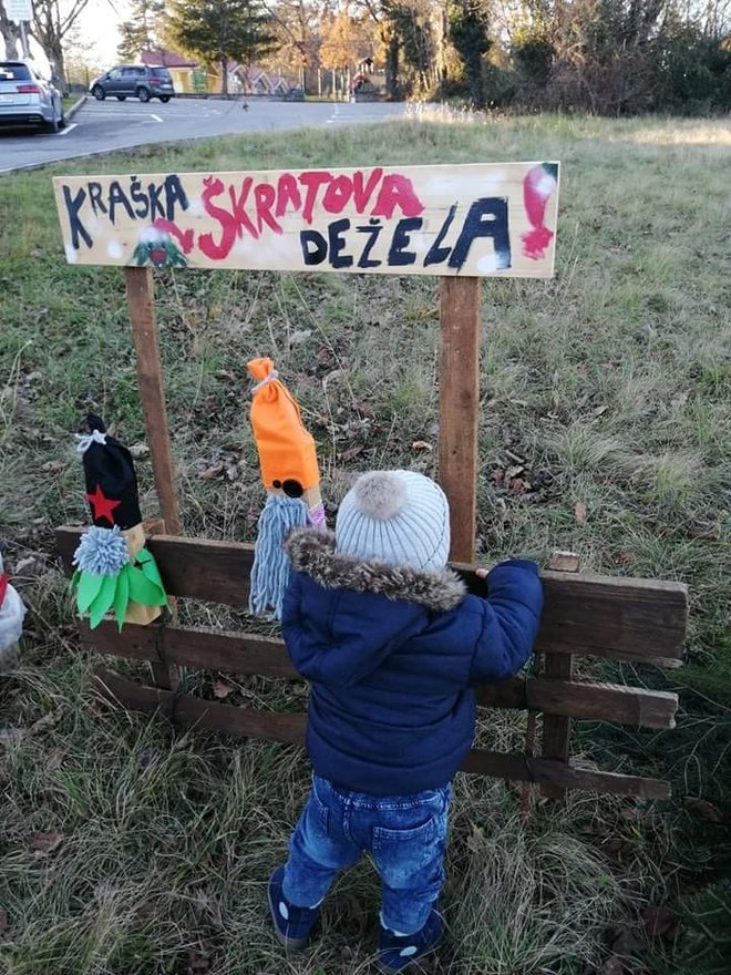 Pozdravljeni v Kraški škratovi deželi FOTO: Fb