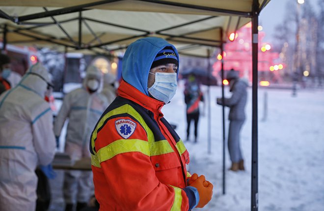 V torek so testirali več kot 13.000 ljudi. FOTO: Blaž Samec