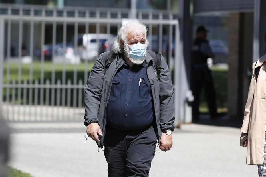 Fotografija: Milan Krek, direktor Nijz. Brdo pri Kranju, 4. maj 2020. FOTO: Leon Vidic, Delo