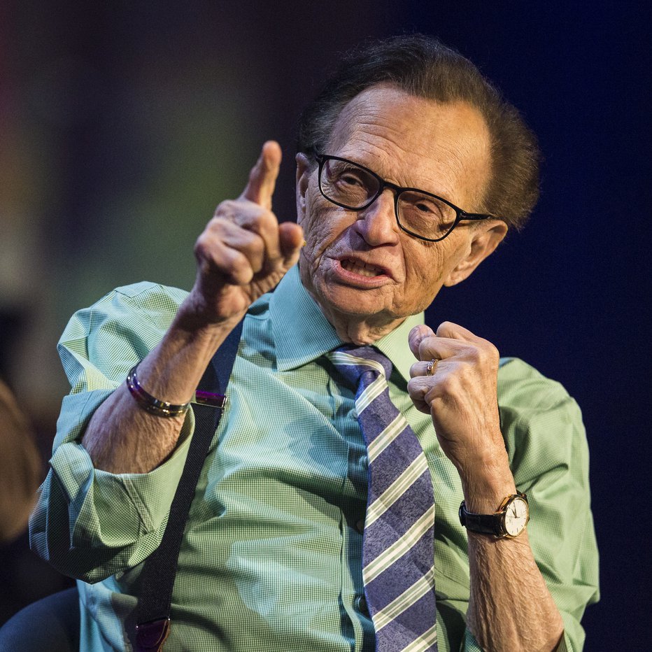 Fotografija: Larry King se bori s koronavirusom. FOTO: Michael Campanella, GettyImages