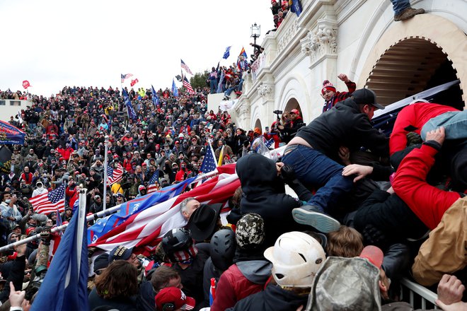 Nasilni izgredi. FOTO: Shannon Stapleton, Reuters