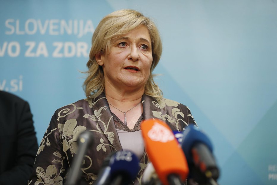 Fotografija: Državna sekretarka na ministrstvu za zdravje Simona Repar Bornšek. FOTO: Leon Vidic/Delo