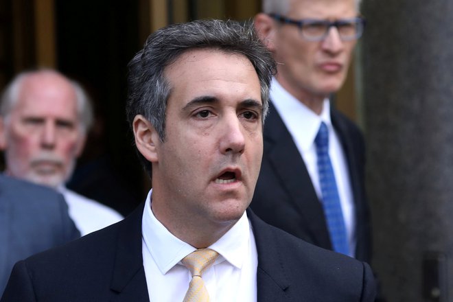 Nekdanji Trumpov osebni odvetnik Michael Cohen FOTO: Reuters