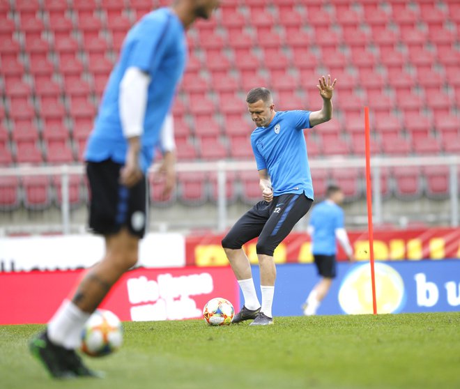 Matjaž Kek je ves teden od napadalcev zahteval enako: V Celovcu potrebujemo gol! Za to nalogo bo odgovoren tudi Josip Iličić. FOTO: Roman Šipić