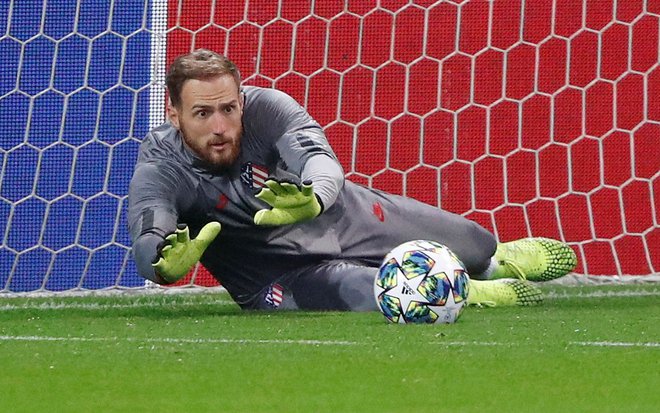 Jan Oblak bo tudi v novi reprezentančni akciji v slovenskih vratih. FOTO: Reuters