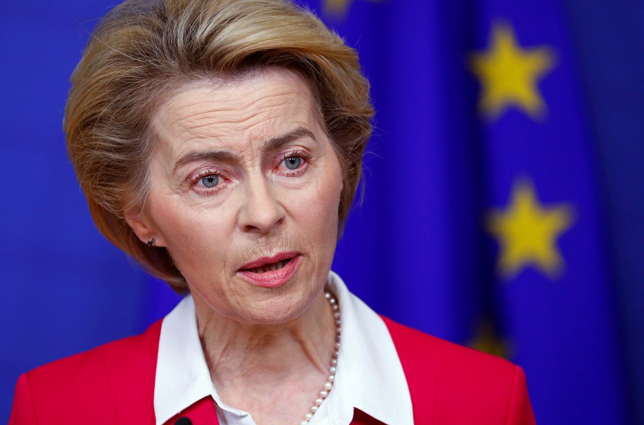 Fotografija: EU ima preizkušene odnose s številnimi akterji na Bližnjem vzhodu in lahko pripomore k zmanjševanju napetosti, je poudarila predsednica evropske komisije Ursula von der Leyen. FOTO: Reuters