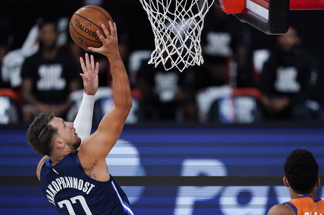 Luka Dončić je natresel tekmecu kar 40 točk. FOTO: Ashley Landis/USA Today Sports