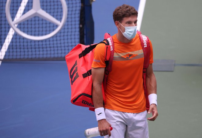 Pablo Carreno Busta se je nepričakovano uvrstil v četrtfinale. FOTO: Al Bello/AFP