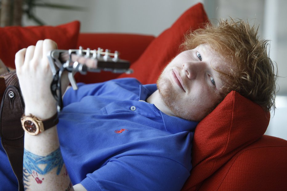 Fotografija: Rad(i) bi bil(i) kot Ed Sheeran. FOTO: Sam Mircovich, Reuters