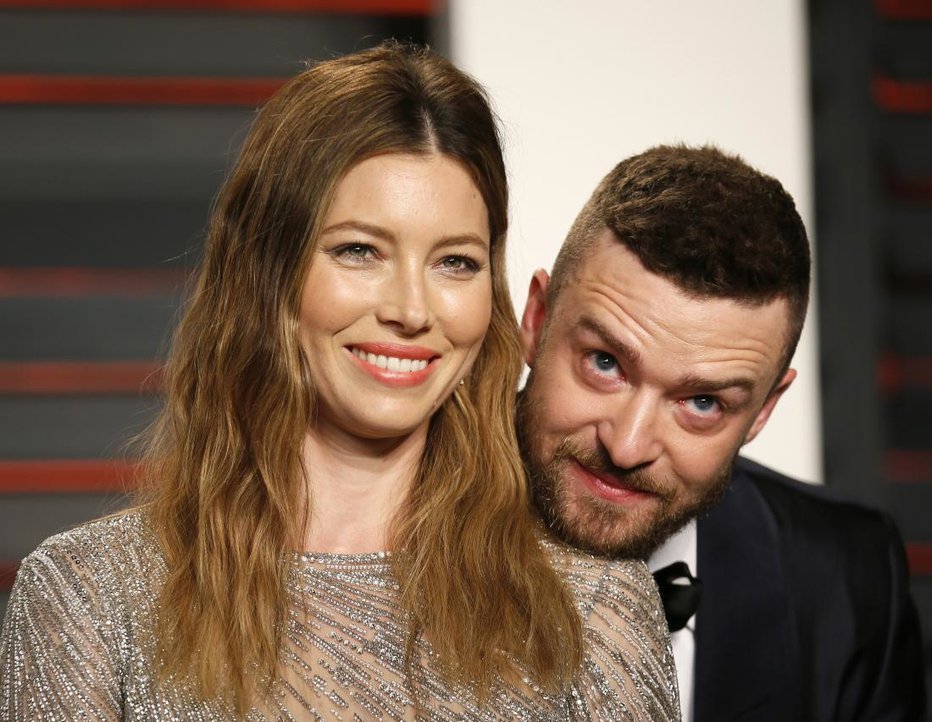 Fotografija: Jessica Biel in Justin Timberlake FOTO: Reuters